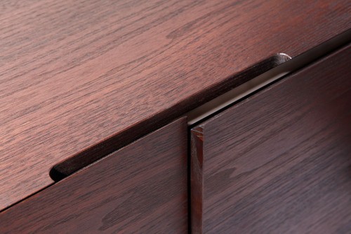 Arbeitszimmer, Detail Schublade